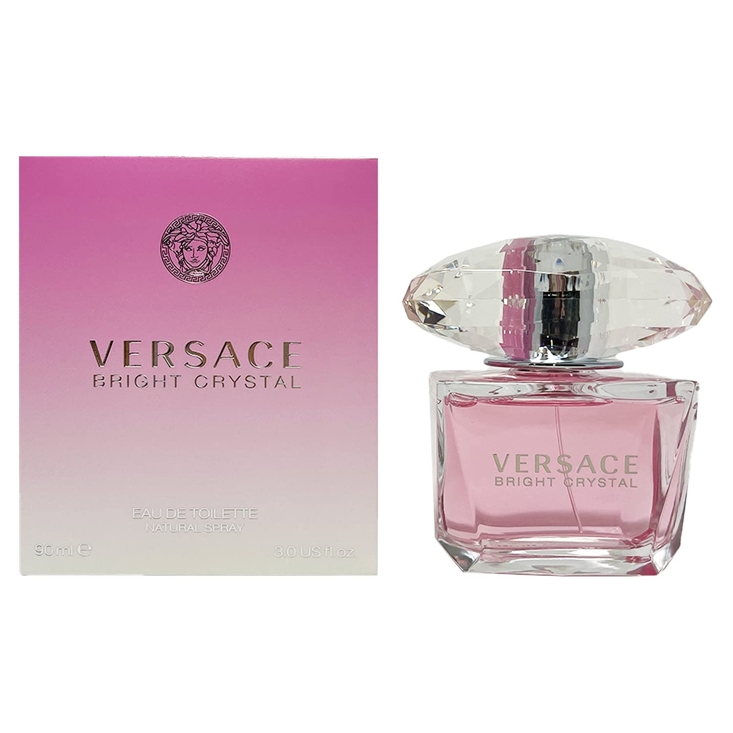 Versace Bright Crystal by Versace for Women 3.0 oz Eau de Toilette Spray